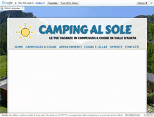 Tablet Screenshot of campingalsole.com